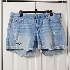 Arizona - denim shorts - juniors size 17 - light-washed